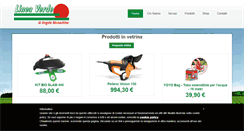 Desktop Screenshot of lineaverdecanicatti.it